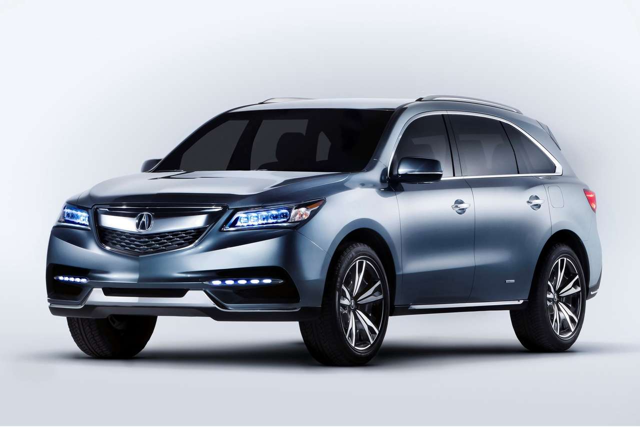 Прототип Acura MDX дебютировал в Детройте