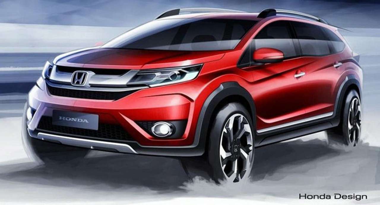 Honda готовит семиместный кроссовер BR-V