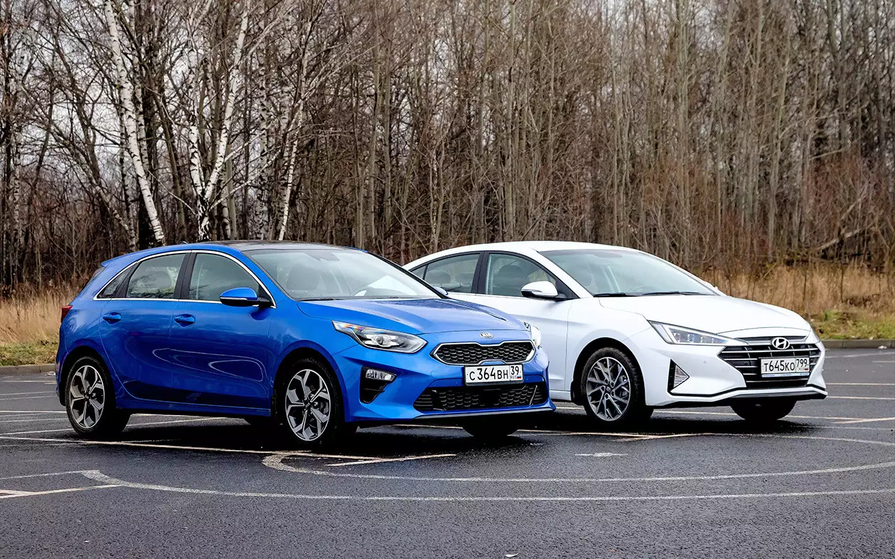 Блог Петра Меньших: Hyundai Elantra или Kia Ceed?