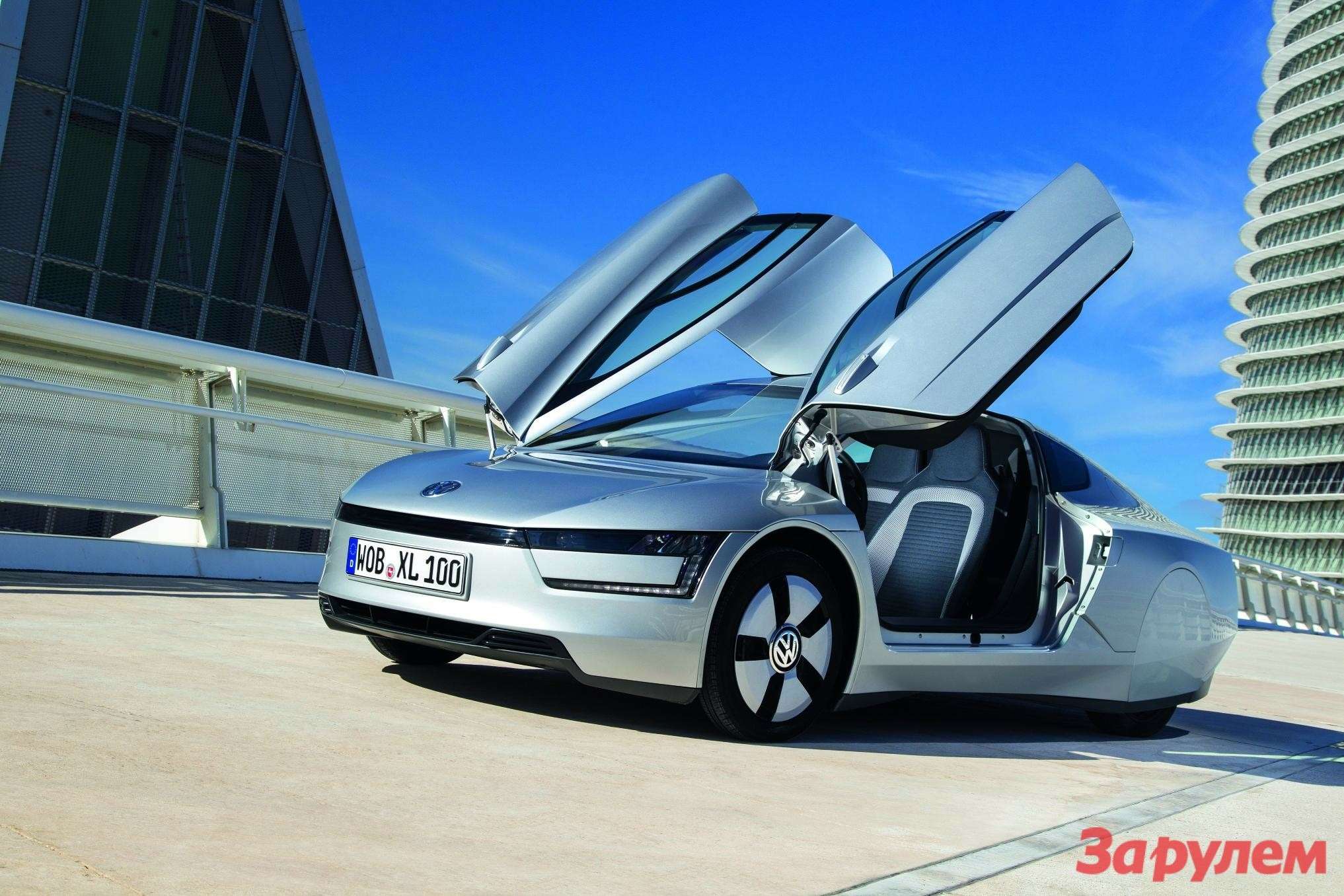 Мировой рекордсмен по экономичности VW XL1 идет в серию