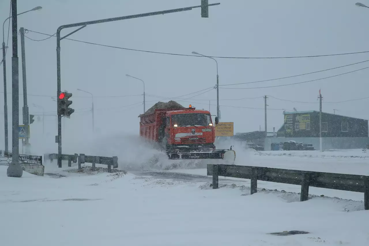 На Москву надвигается буран
