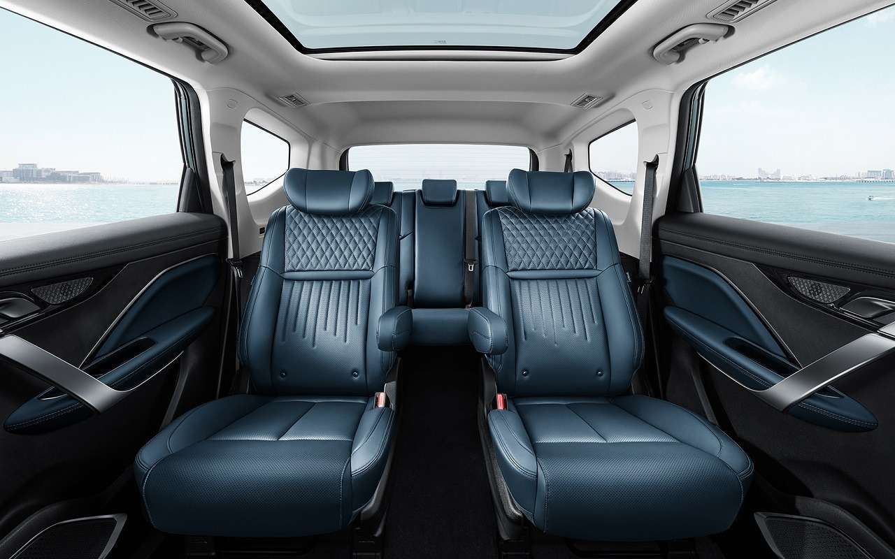Интерьер Geely Jiaji L