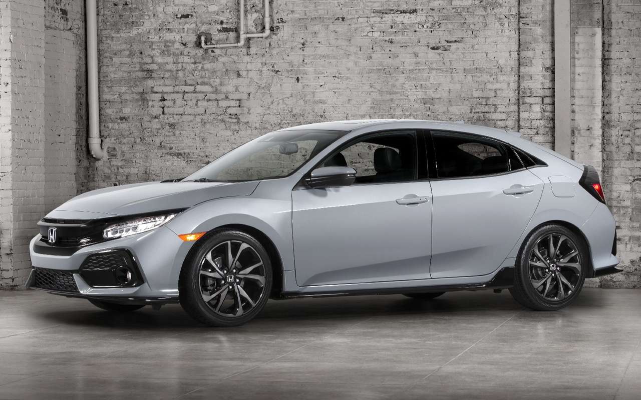 Honda Civic хэтчбек: первые фото серийной модели нового поколения