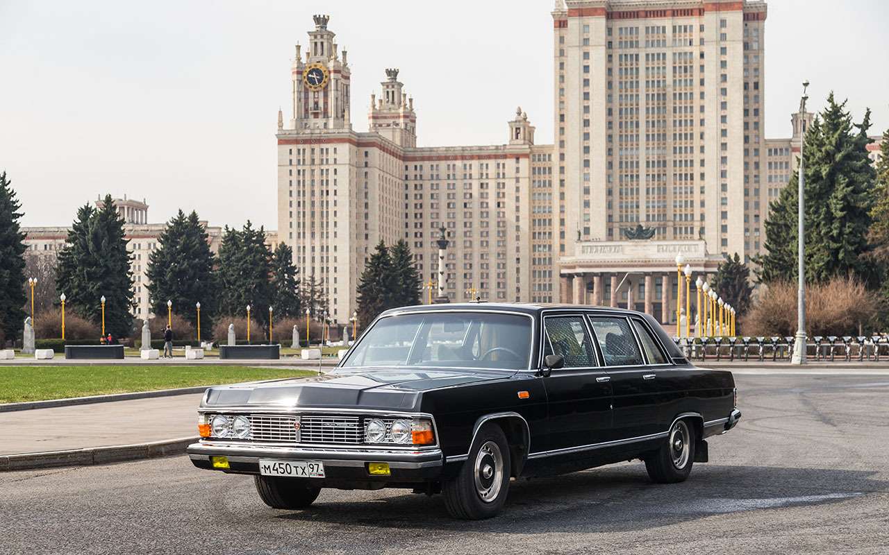 Чайка ГАЗ-14 и ее американские «уши»