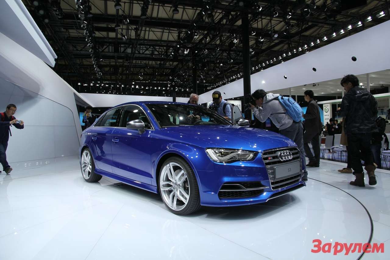 В Шанхае прошла мировая премьера спортседана Audi S3 