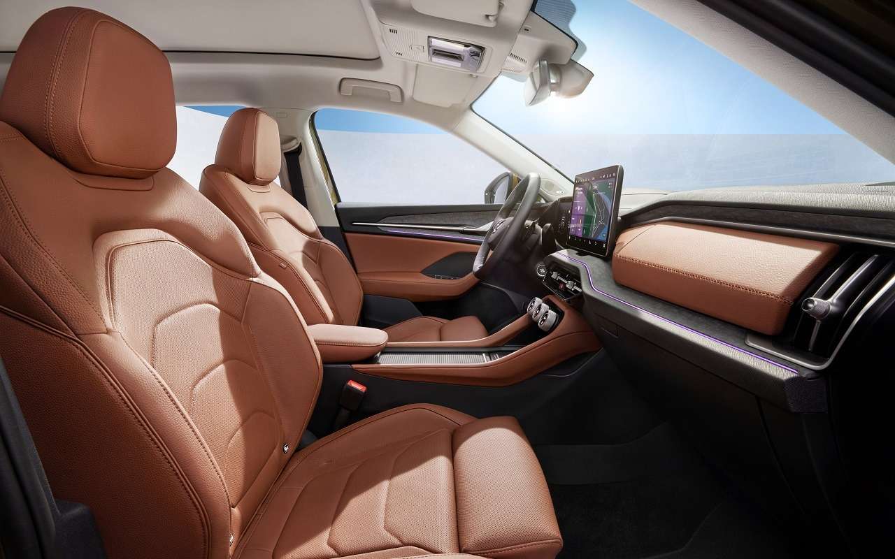 Интерьер Skoda Kodiaq Armoured