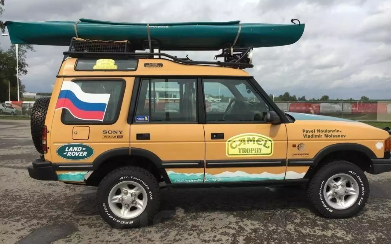 Land Rover Discovery из экспедиции Camel Trophy