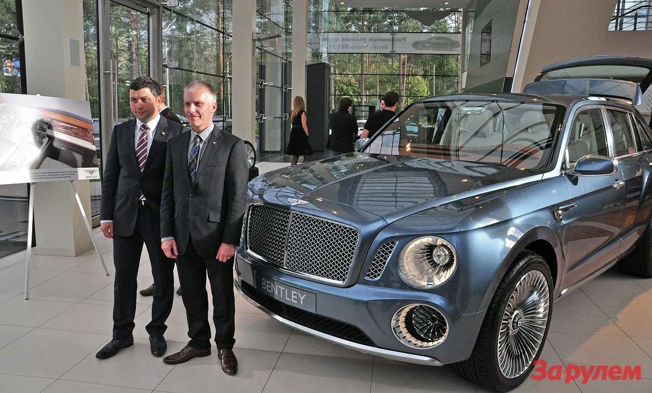 Marcus Abbott head of marketing & product SUV line Bentley