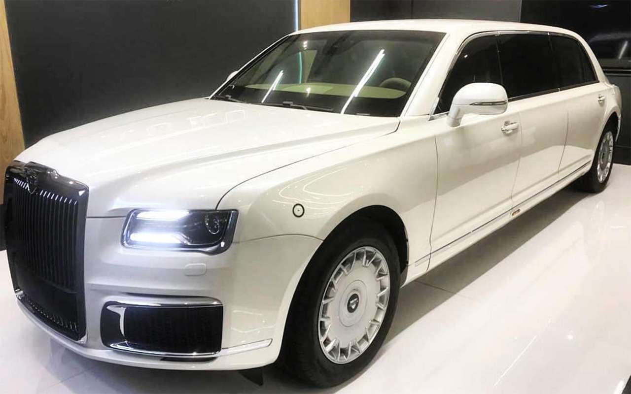 Лимузин Aurus показали в Абу-Даби