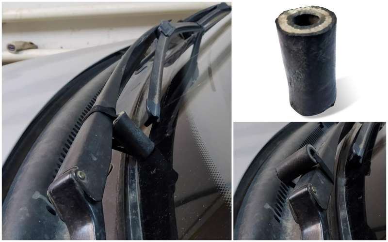 Как размягчить резину на дворниках автомобиля - фото