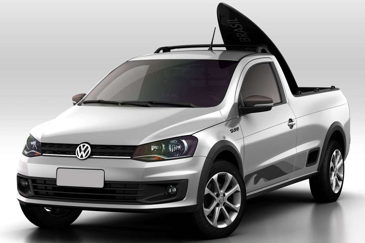 Volkswagen покажет в Сан-Паулу пикап Saveiro для серферов