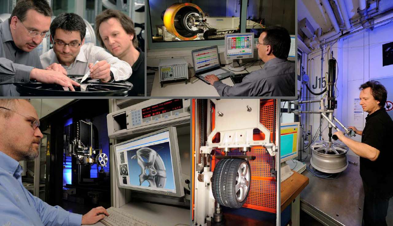 Техники лаборотории Mercedes-Benz