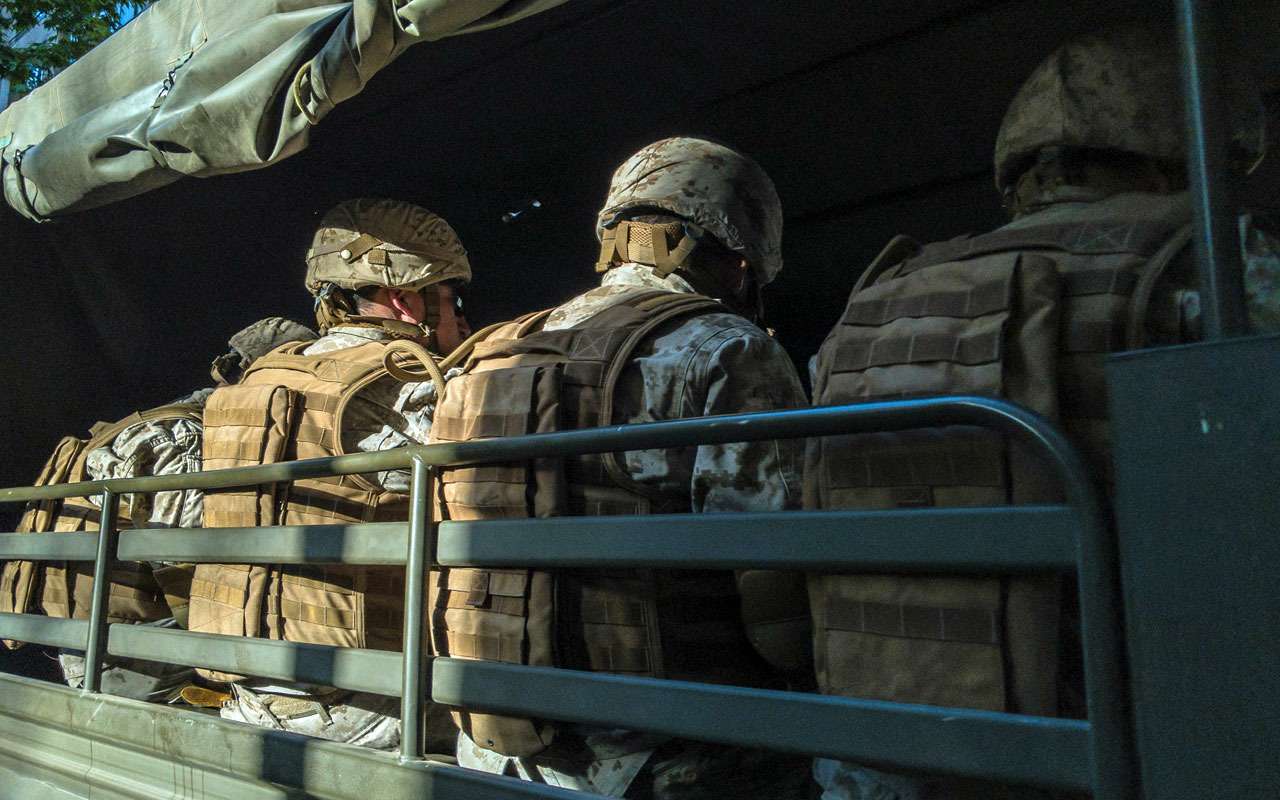 Нацгвардия США готовится к войне с водителями