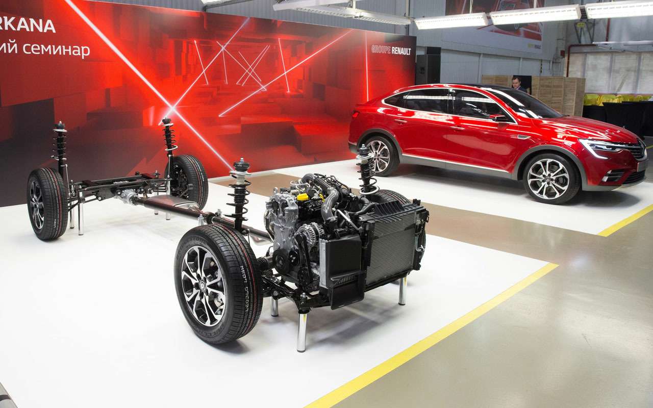 Renault Arkana получит новый двигатель
