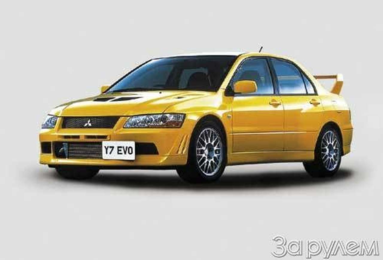 "мицубиси-лансер эво vii"