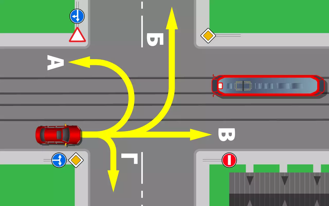 Тест на память: когда можно ехать под «кирпич»?