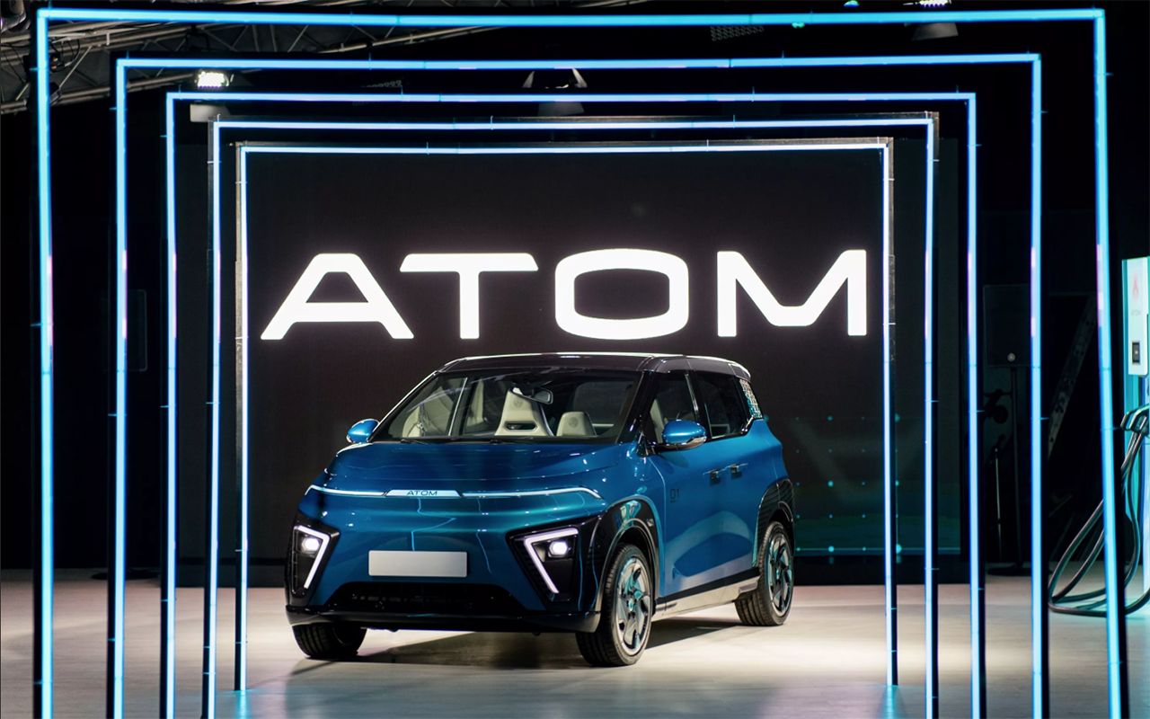 Выпуск предсерийного электромобиля «Атом» запланирован на 2024 год