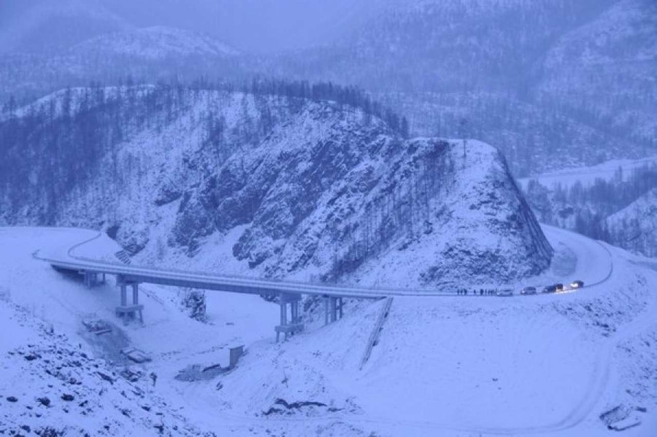 Росавтодор сделал трассу «Лена» доступной круглый год