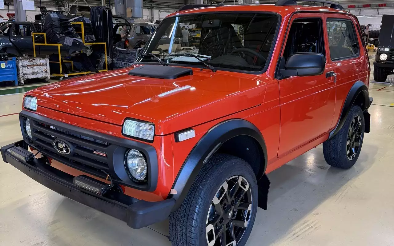 Нива Спорт в новом цвете — уже на сборке!