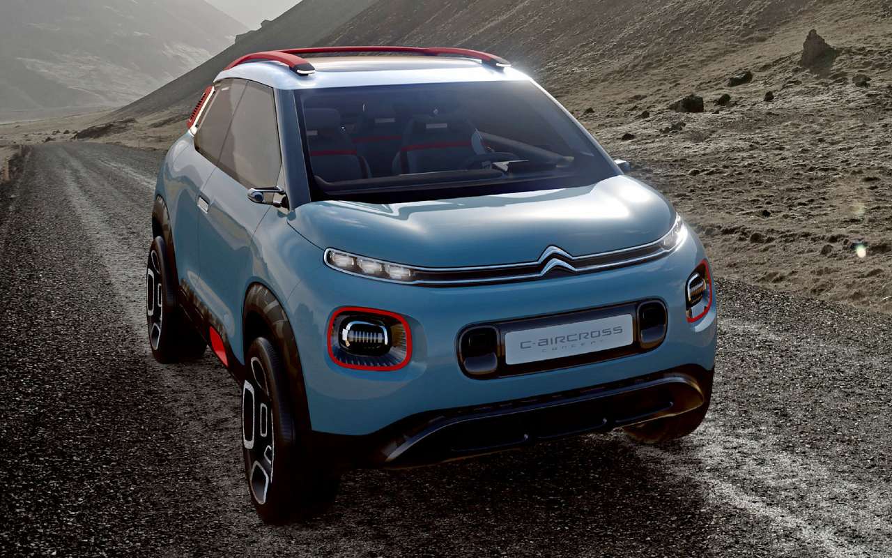 Citroen анонсировал премьеру субкомпактного кроссовера C-Aircross