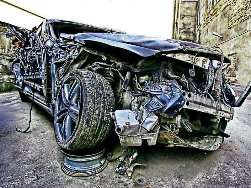 Авто в хлам. Разбитые Тачки