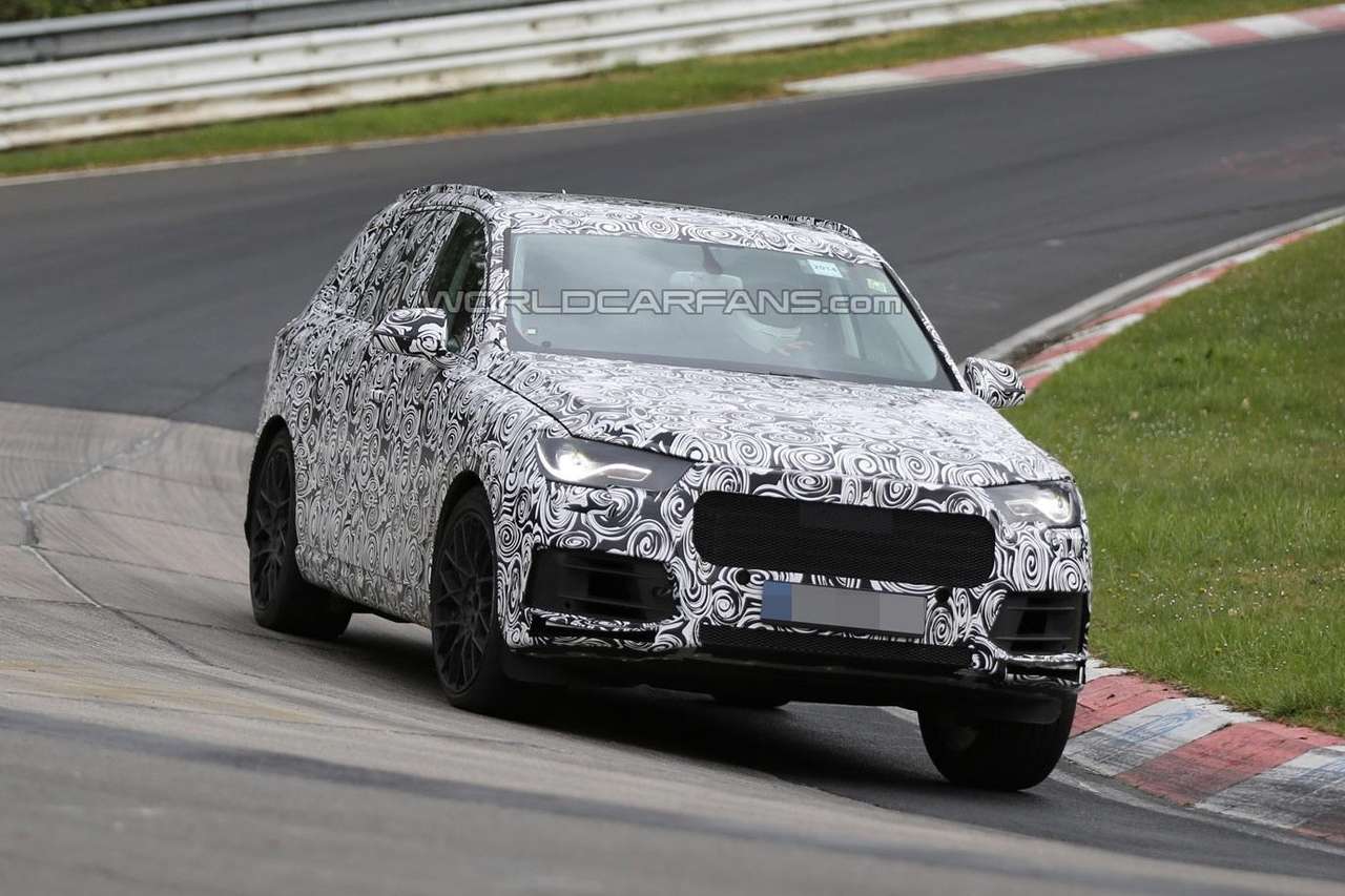 Шпионы подкараулили новый Audi Q7 на Нордшляйфе