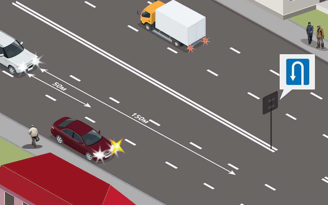 Разворот через три полосы: как быть с дурным водителем?