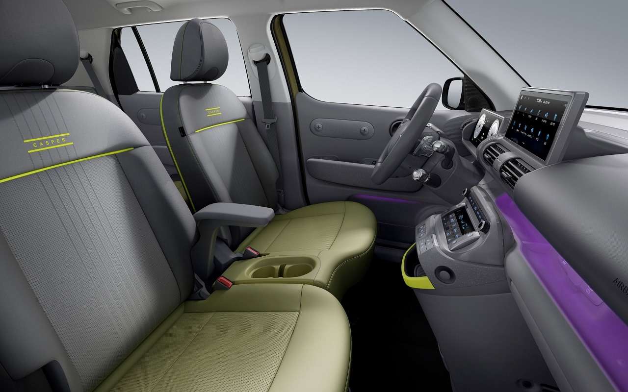 Интерьер Hyundai Casper