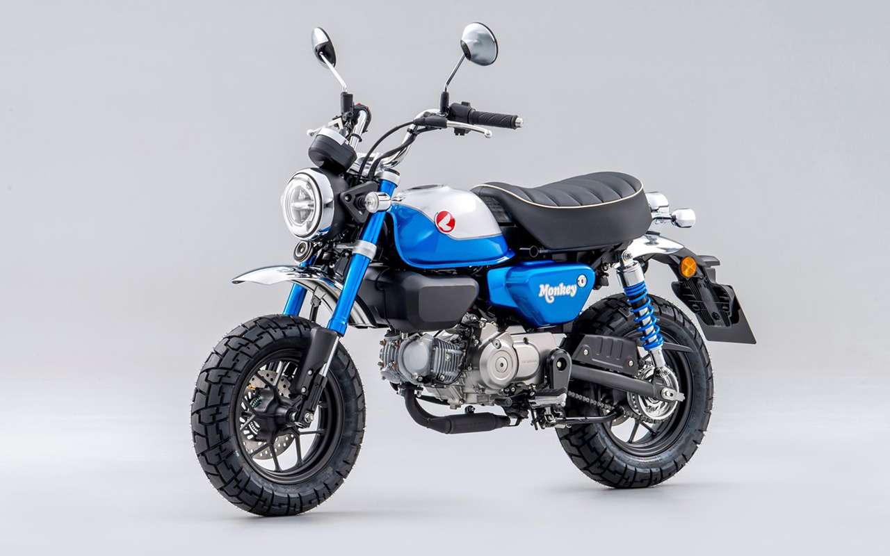 Обновленный Honda Monkey 125: маневренный городской малыш