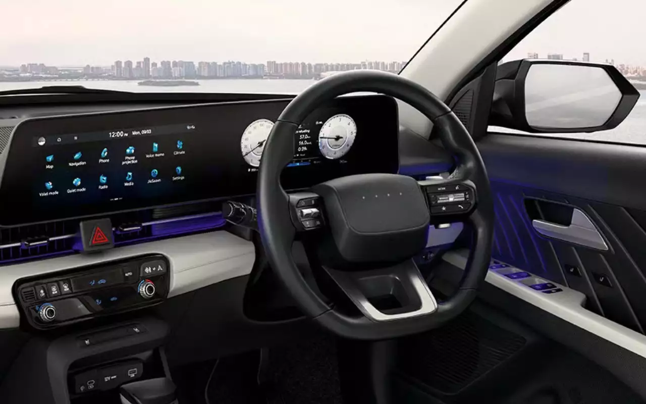 Интерьер Hyundai Verna