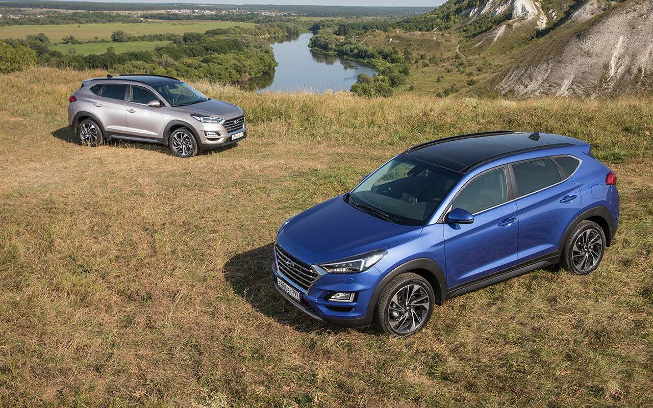 Hyundai Tucson: выбираем цвет будущего кроссовера