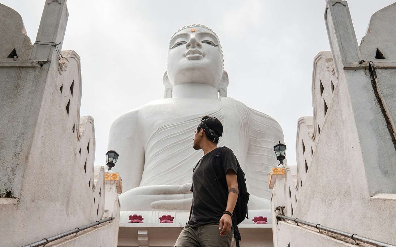 Турист на Шри-Ланке