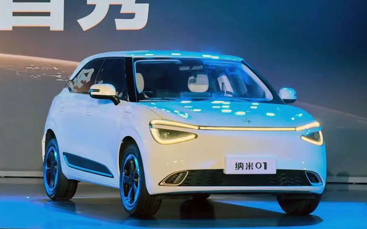 Новый электрокар Dongfeng Nano 01: инновационный, компактный и стильный