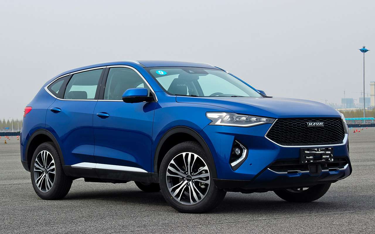 С конвейера российского завода Haval под Тулой первым сойдет кроссовер Haval F7.