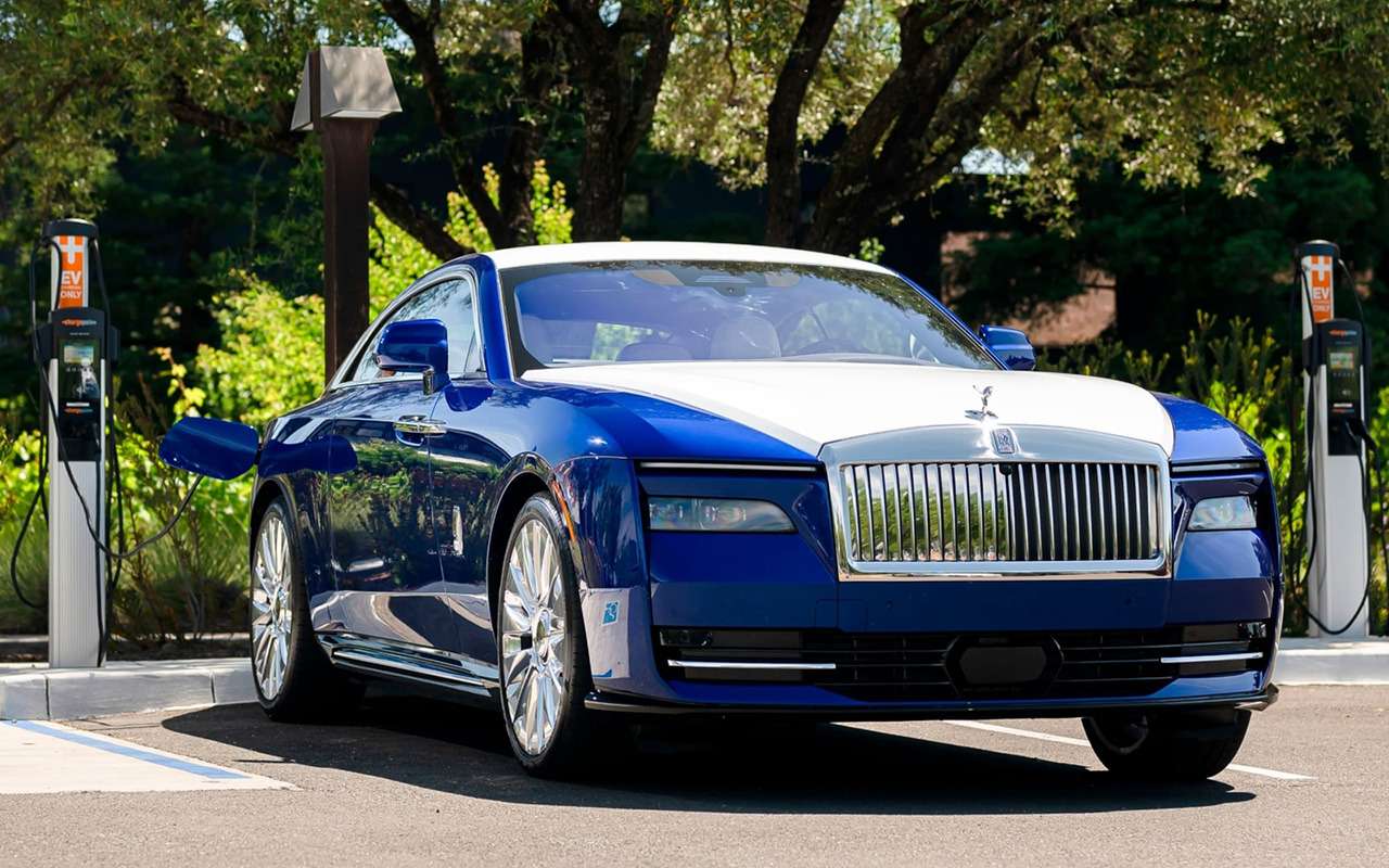 Владельцы Rolls-Royce Spectre 2024 будут заряжать автомобили лишь раз в месяц