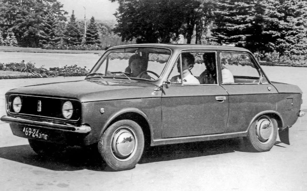 Седан ЗАЗ‑1104, вариант 1973 года.