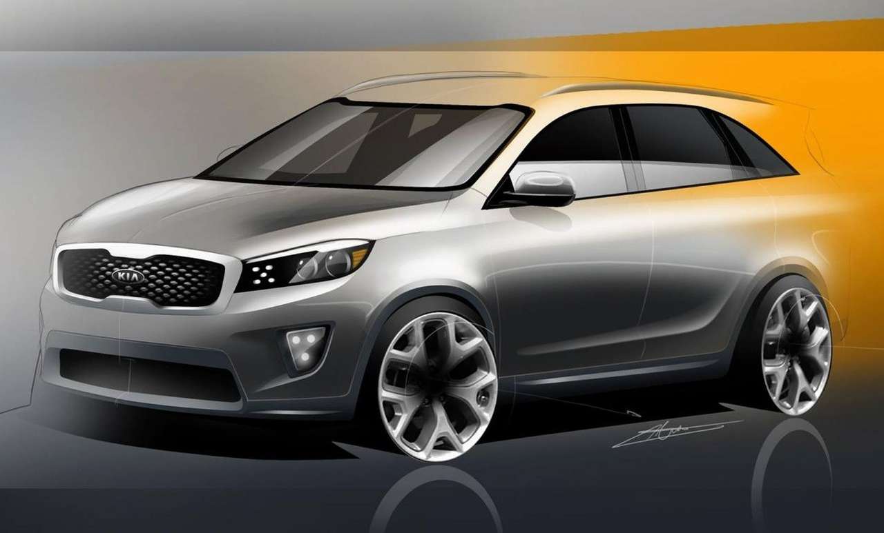 Новый Kia Sorento появился на первых рендерах
