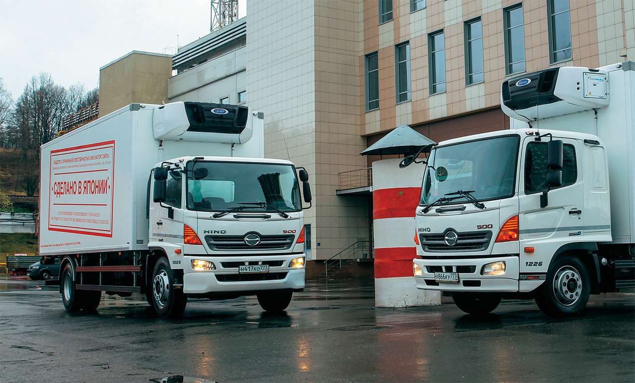 Hino 500‑й серии: работать и прохлаждаться