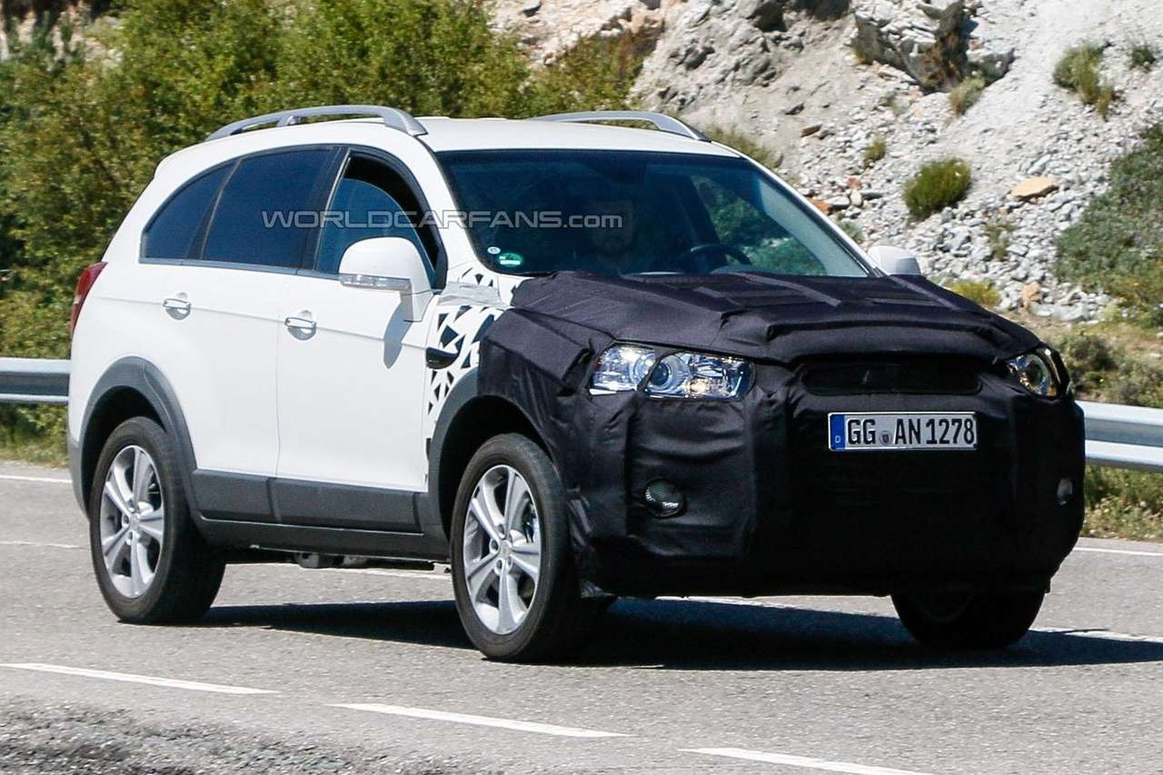 Chevrolet Captiva готовится к очередному обновлению