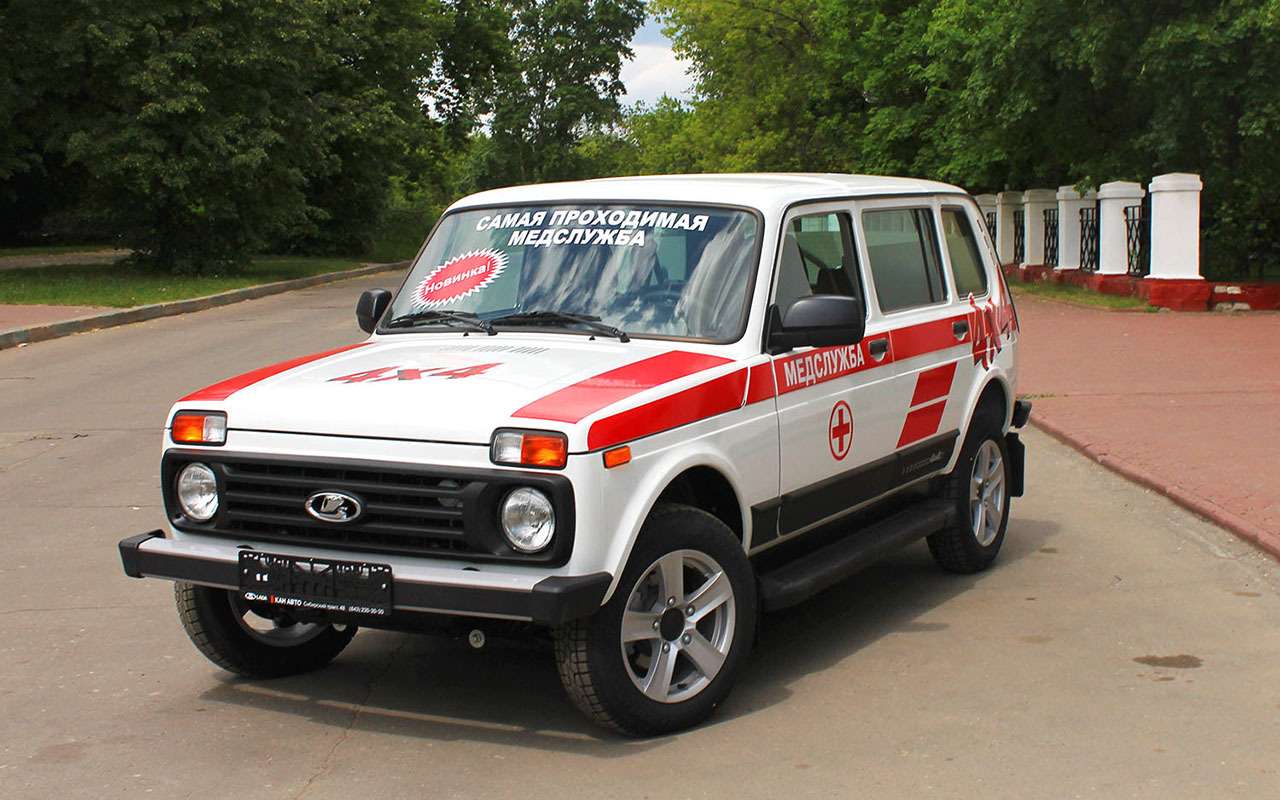Lada 4x4 превращается в «скорую»: вот как она будет выглядеть