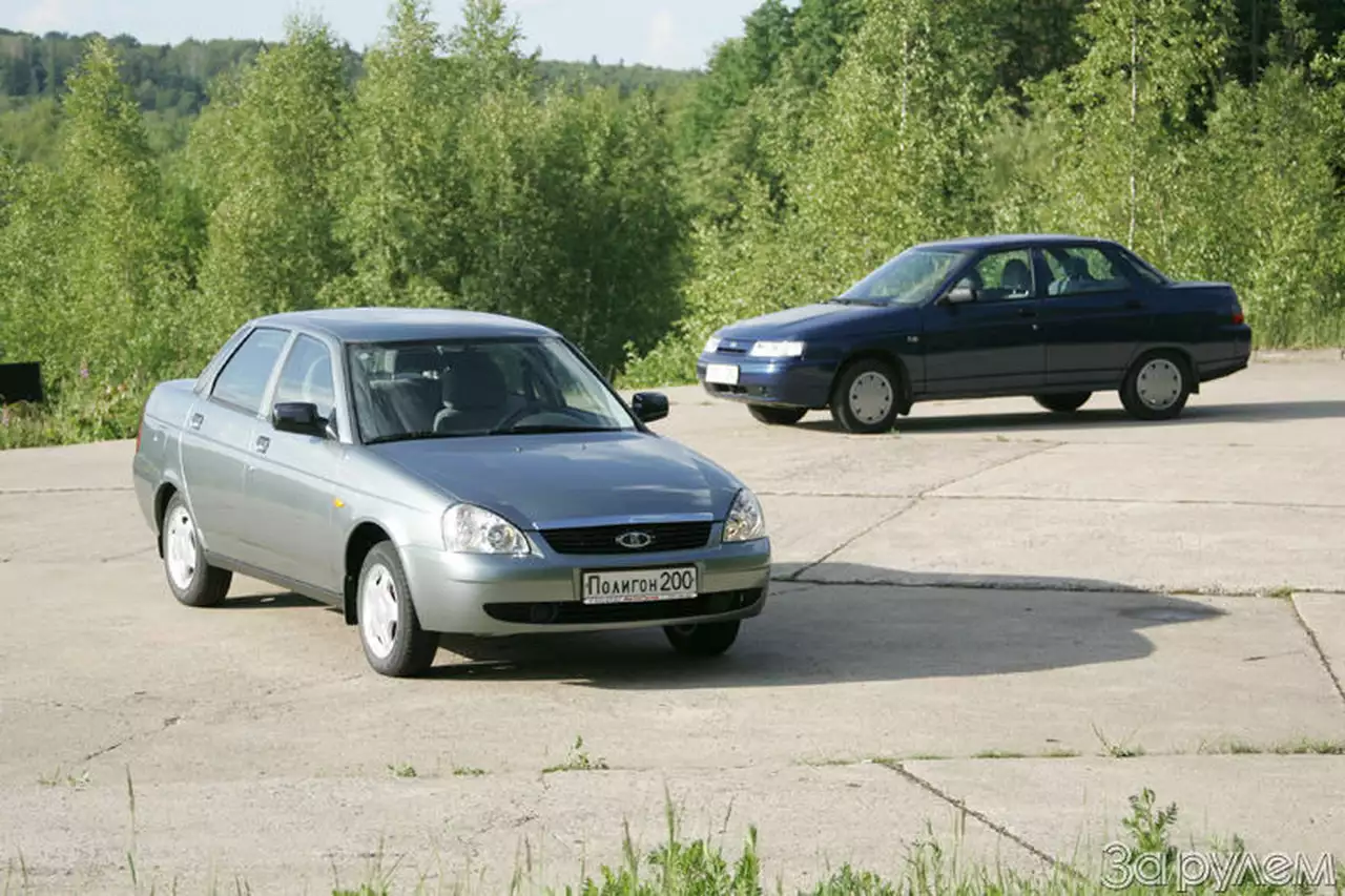 Читайте в августовском номере ЗР: Что лучше – Lada Priora или Lada 110? 
