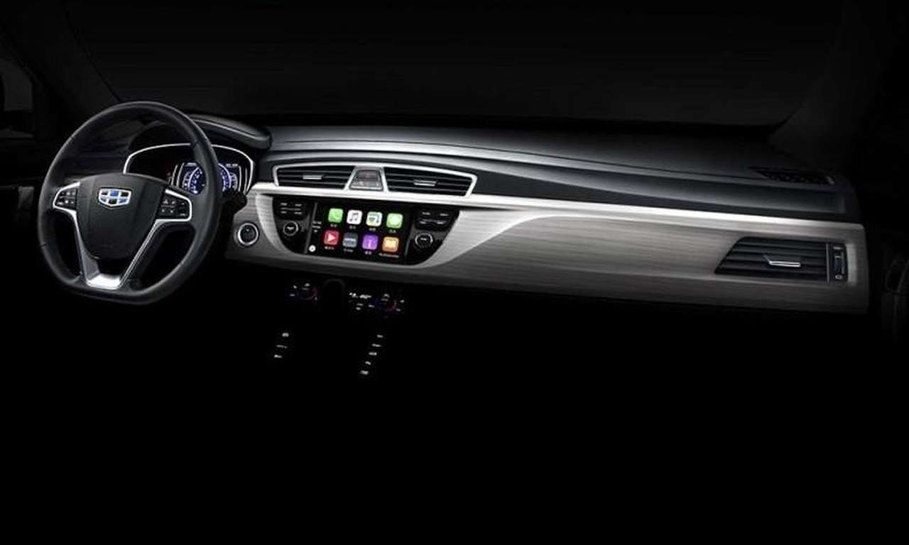 Китайский кроссовер Geely NL-3 продолжает удивлять