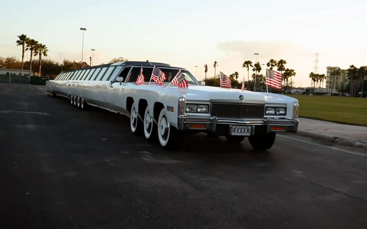 Самую длинную машину в мире восстановили