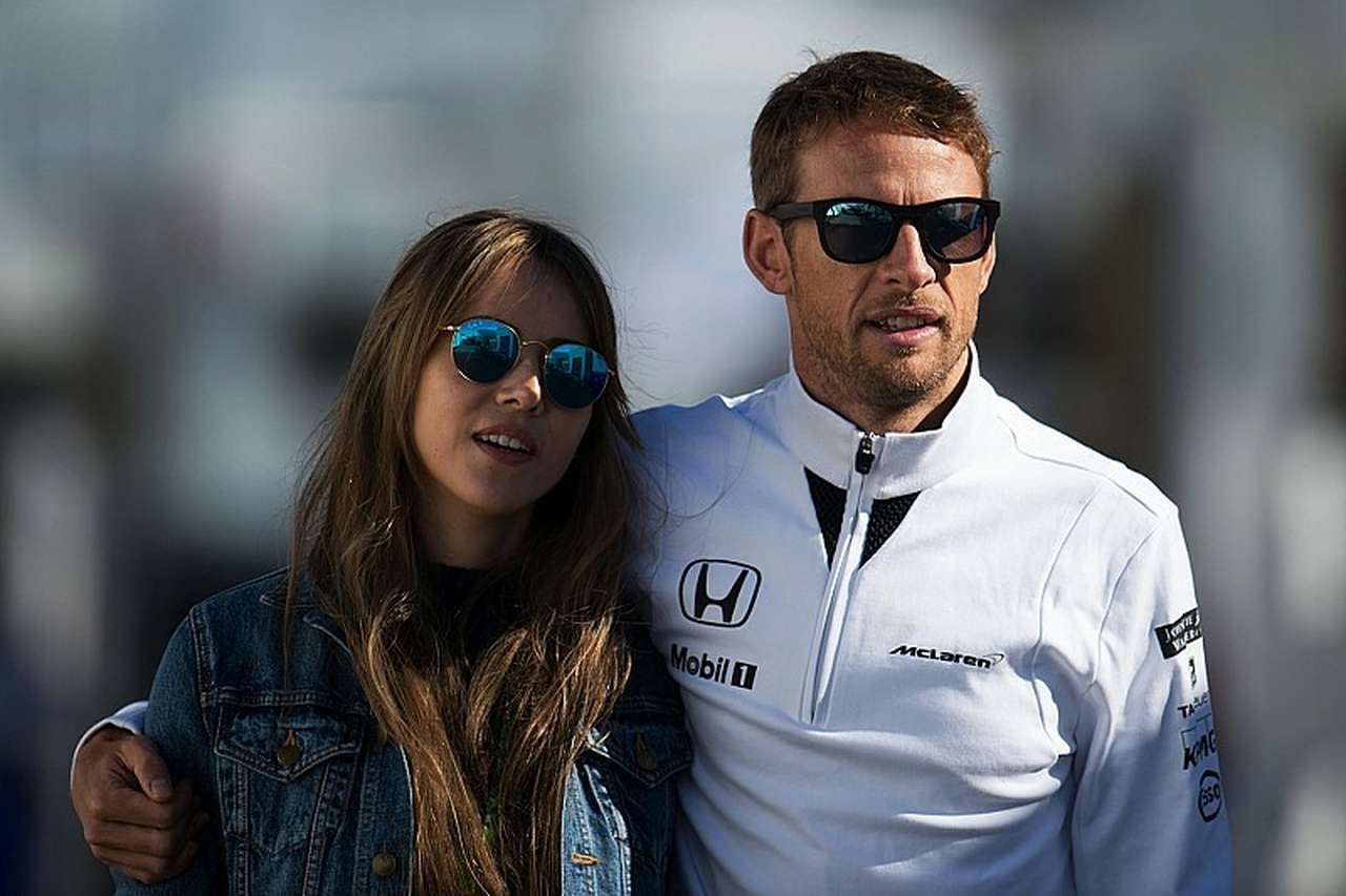 Дженсон Баттон и Джессика Мичибата