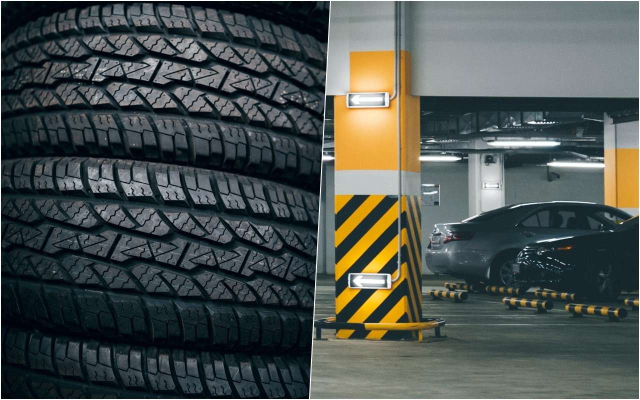 Россиян предупредили о штрафах за ненадлежащее хранение покрышек