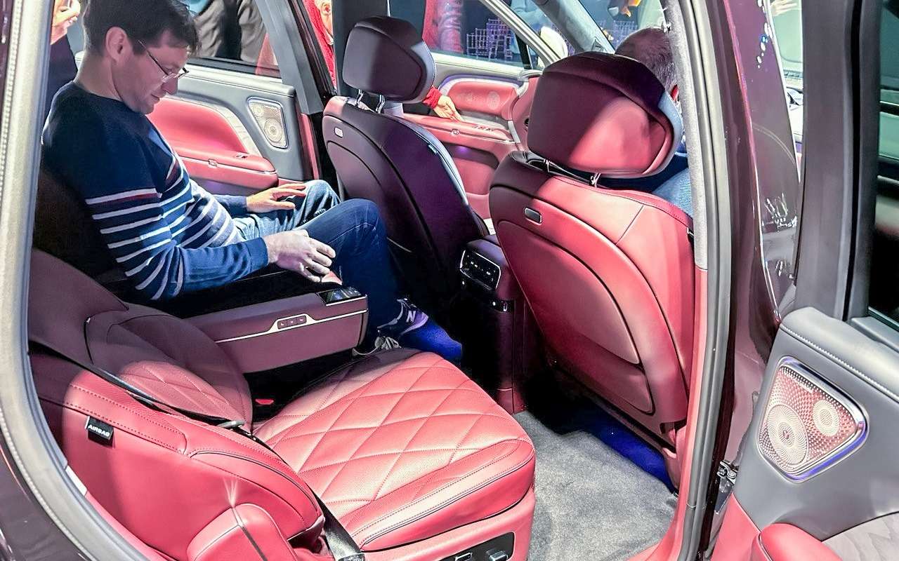 Интерьер Voyah Taishan