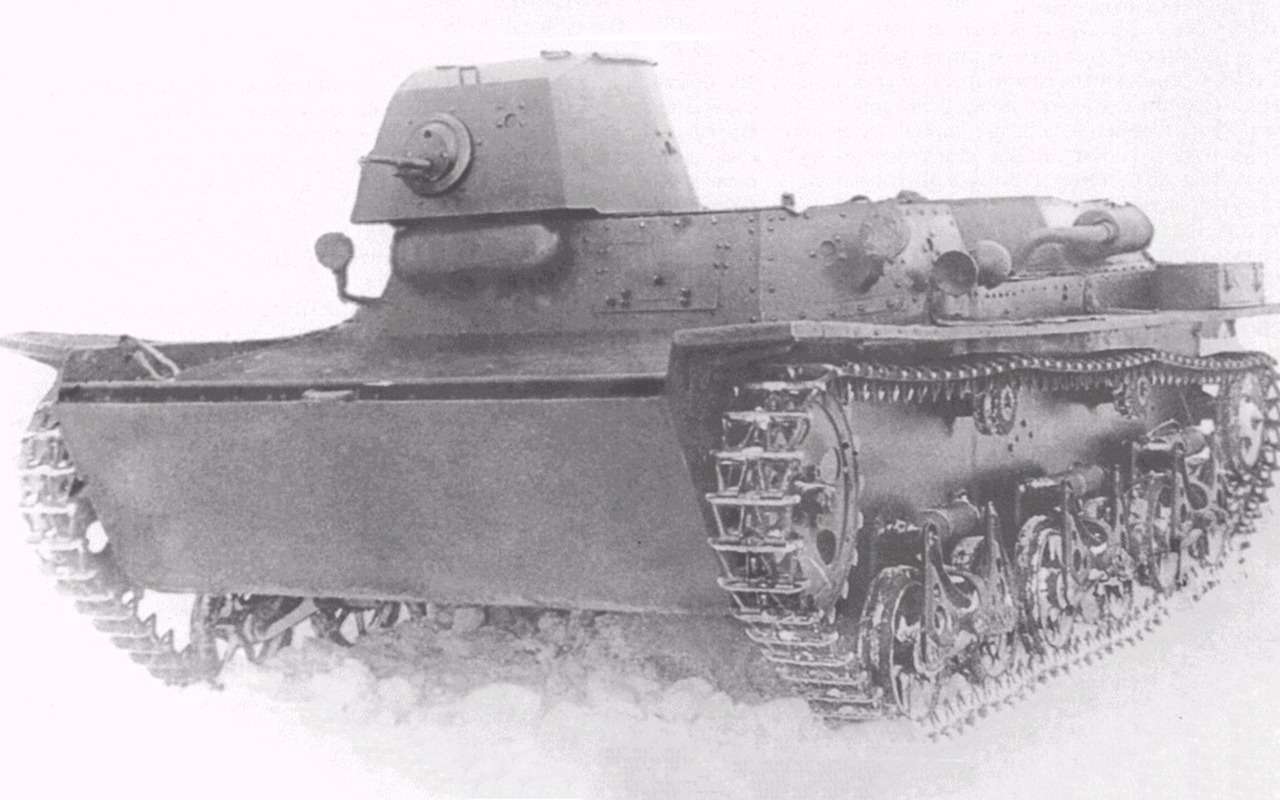 Еще один забытый проект СССР: плавающий танк