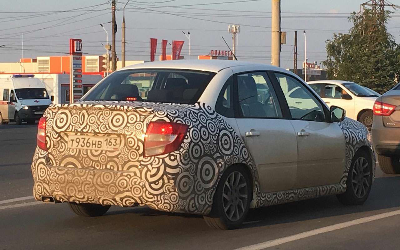 Новая Lada Granta Sport — первые фото