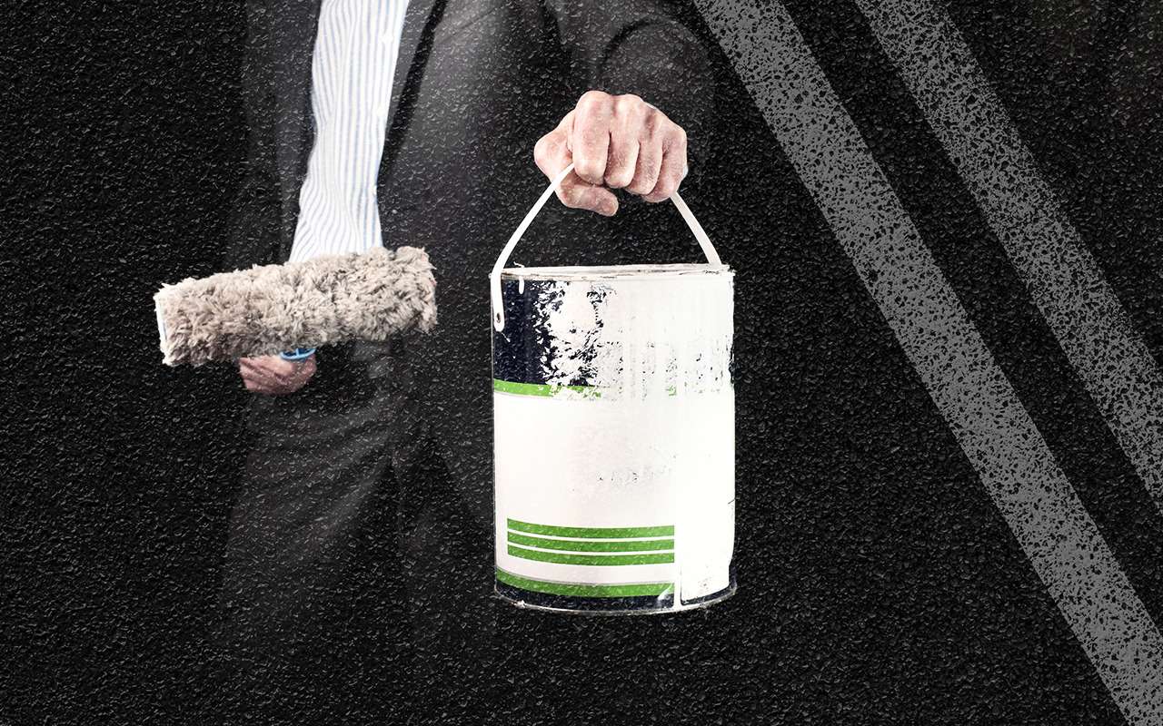 Закрасил сплошную разметку на повороте к своему дому. Что за это будет?