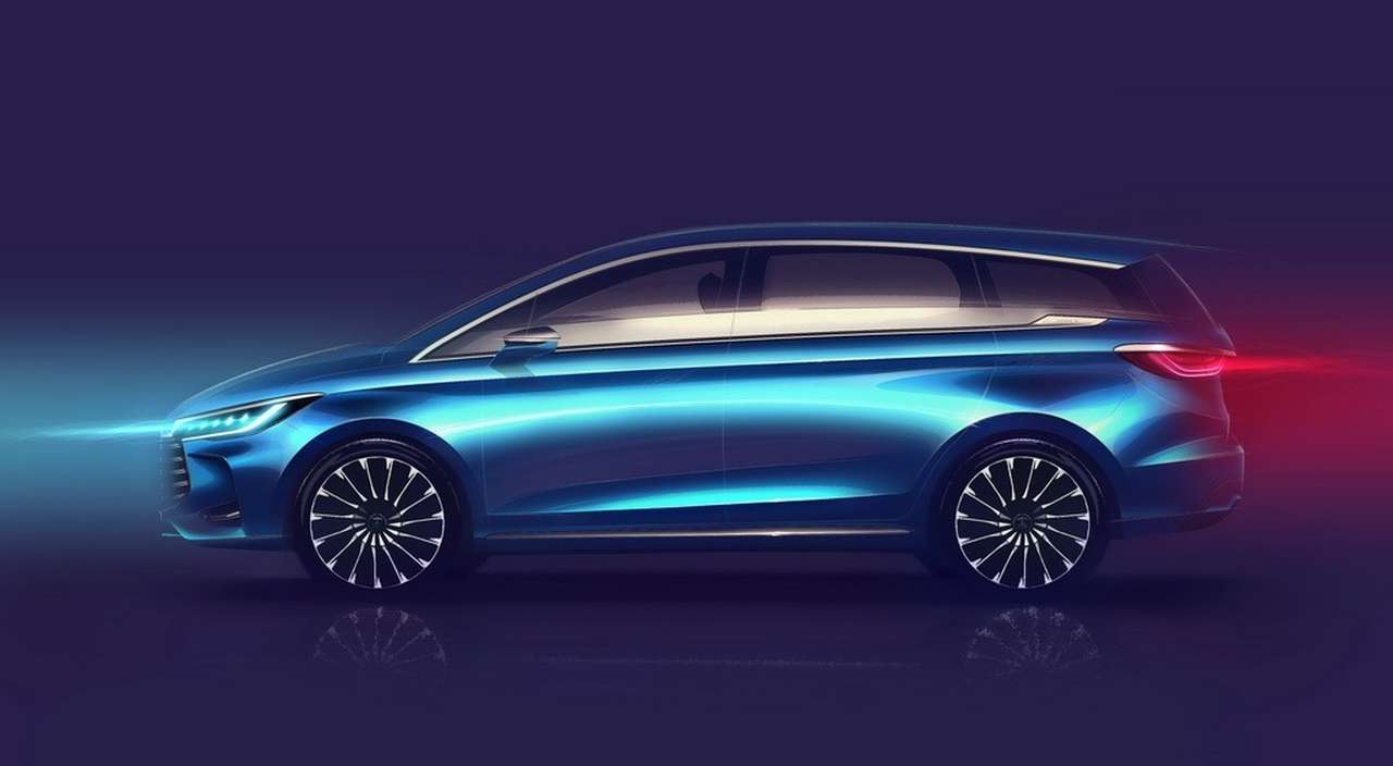 Китайская «эмка»: фирма BYD анонсировала гибридный минивэн M5